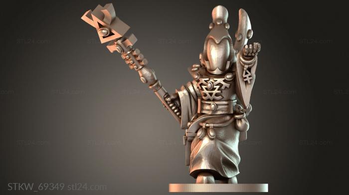 Wizard Staff Necromancer Dark