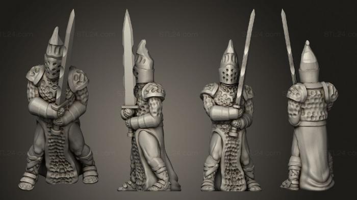 Military figurines (Gotten Games Demonsworn C, STKW_6935) 3D models for cnc