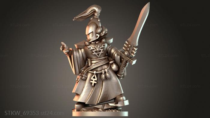 Wizard Sword Helm Mage