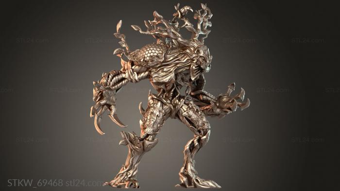 Wood Elfs Forest Treeman
