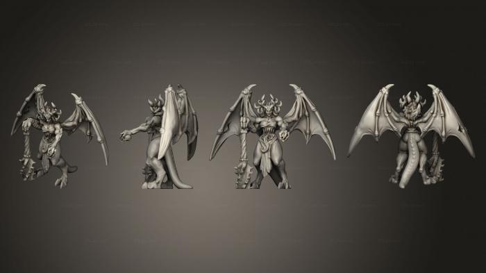 Military figurines (Grand Fiend, STKW_6968) 3D models for cnc