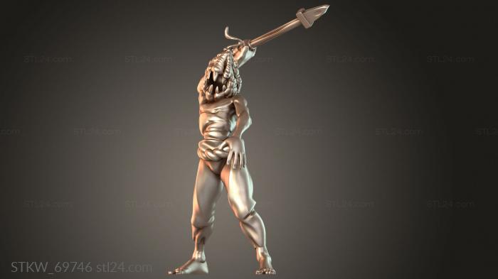 Zombie with Two-Edged Sword