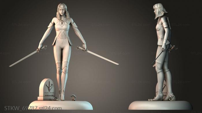 Women Paragon Countess Statuette 3d STL model