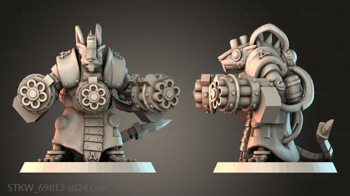 Mechanical Rabbit Warrior