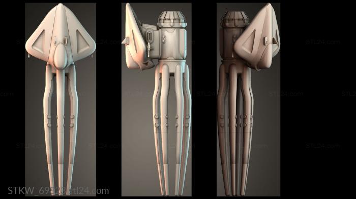 Futuristic Squid Design