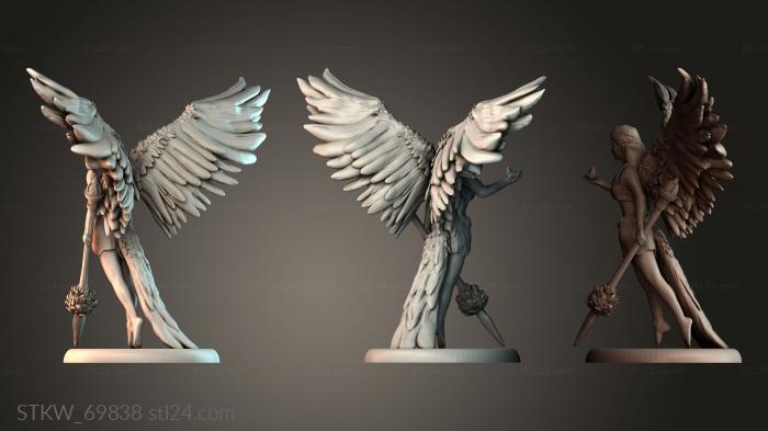 Woman Bluejay Guardian