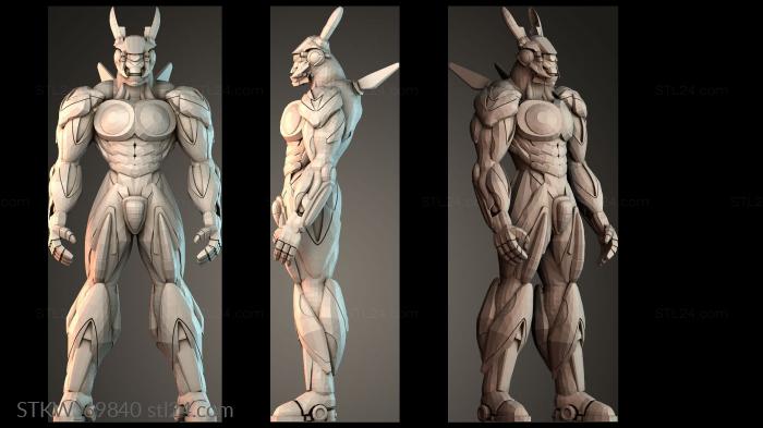 Robotic Warrior Figure