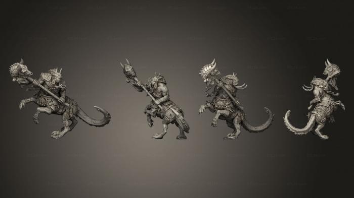 Military figurines (Great Dragon Ogre, STKW_6987) 3D models for cnc
