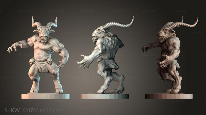 Рогатый богочеловек