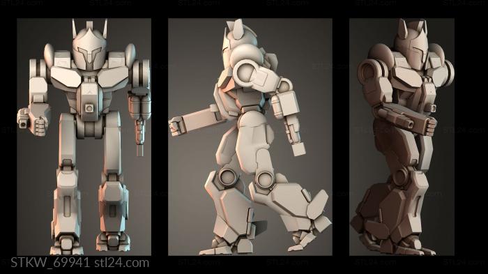Robot Warrior Design