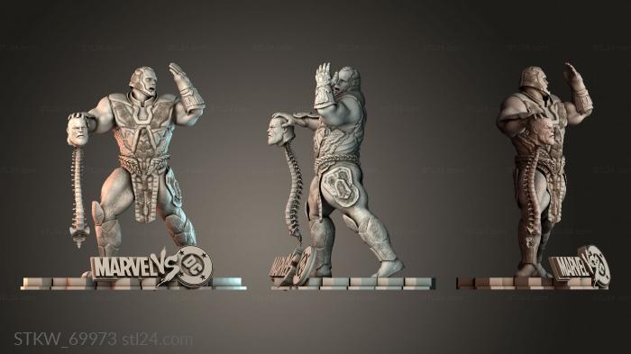 Mr Darkseid Vs Thanos