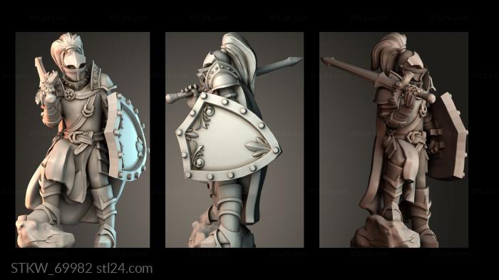 Armored Warrior Statue