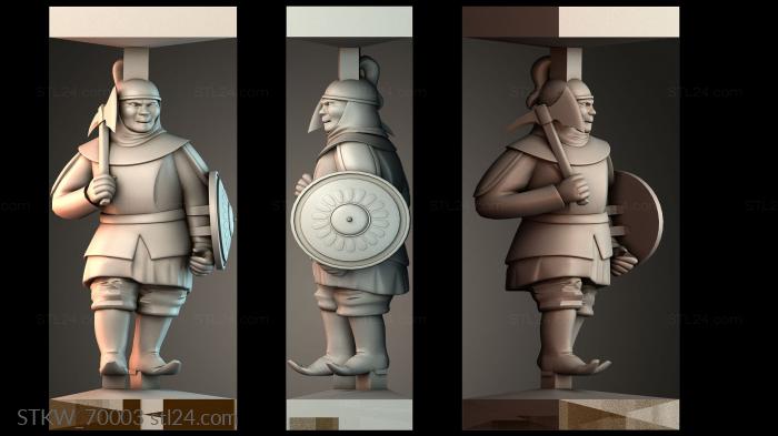 Knight Figurine Sculpture