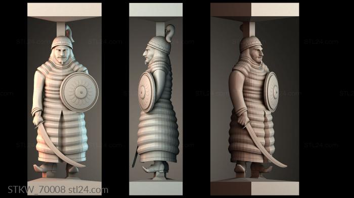 Фигурка древнего воина