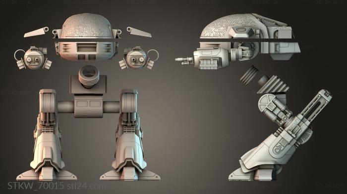 Military figurines (STKW_70015) 3D models for cnc