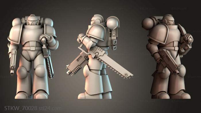 Futuristic Armored Soldier