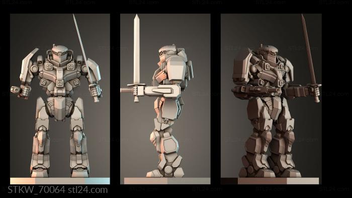 Mechanical Warrior Ready