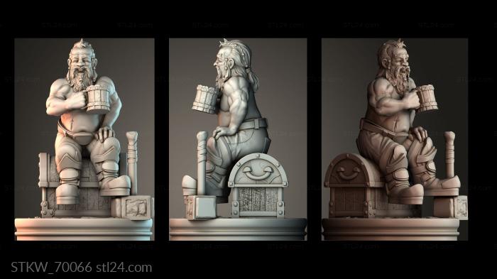 The viking warrior man