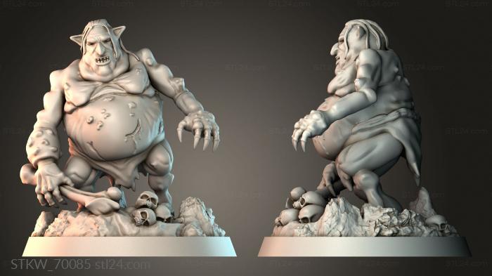 Venom Troll with bone