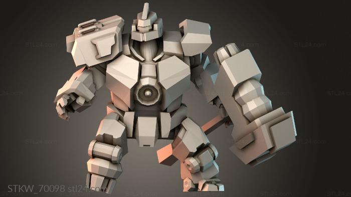 Mechanical Warrior Design