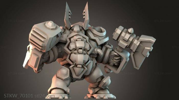 Armored Robot Warrior