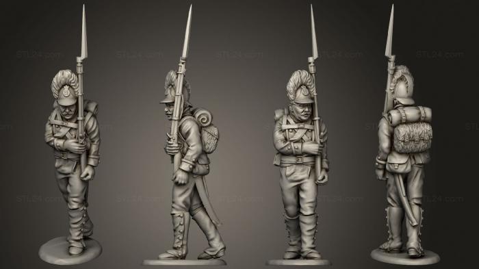 Military figurines (Grenadiers 01 v 2, STKW_7039) 3D models for cnc