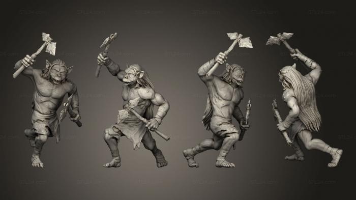 Military figurines (Grimlock Attacking v 1, STKW_7047) 3D models for cnc
