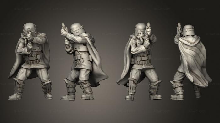 Military figurines (grunge noob, STKW_7063) 3D models for cnc