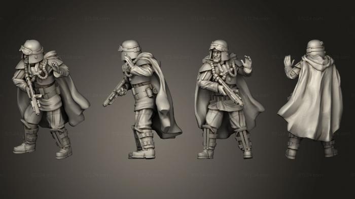 Military figurines (Grunge Trooper 2, STKW_7066) 3D models for cnc