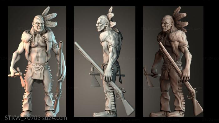 Military figurines (STKW_70703) 3D models for cnc