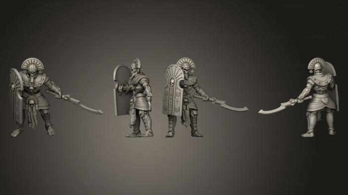 Military figurines (Guard 1 Sword, STKW_7074) 3D models for cnc