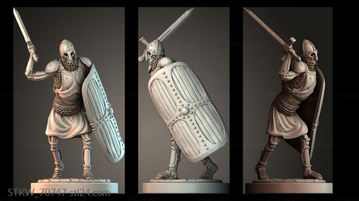 Skeleton - Attacking Pose