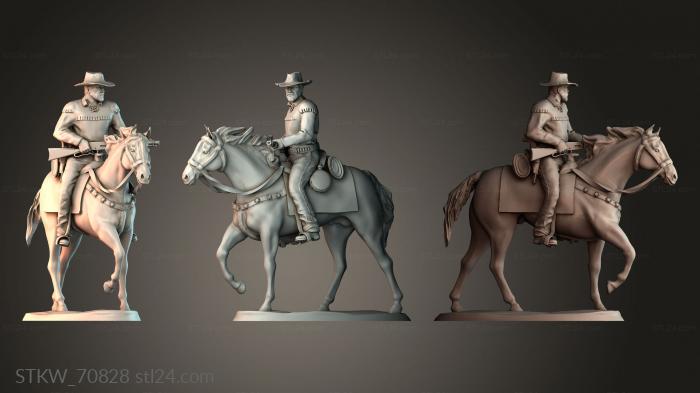 Apache Kid Scout On Horseback