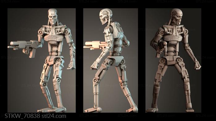 Military figurines (STKW_70838) 3D models for cnc