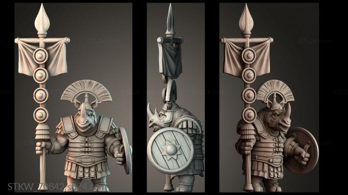 Rhino banner warrior