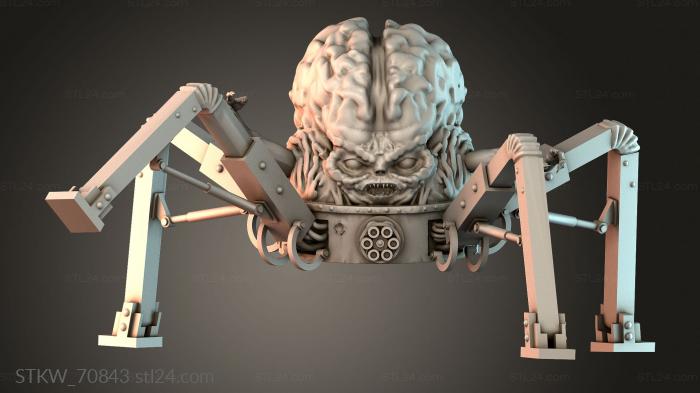 Mechanical Brain Spider