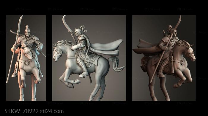 The Aes Sidhe Knight with spear