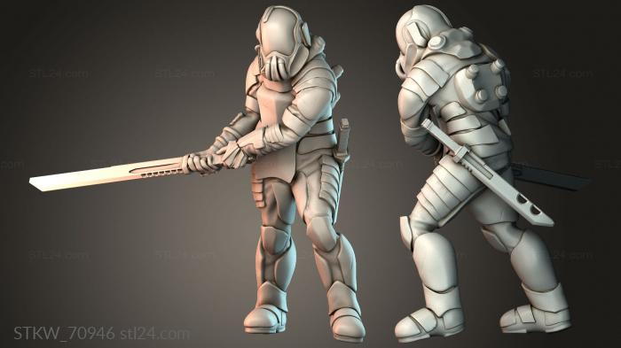 SkaDarar Space Mercenaries - Promo Warrior