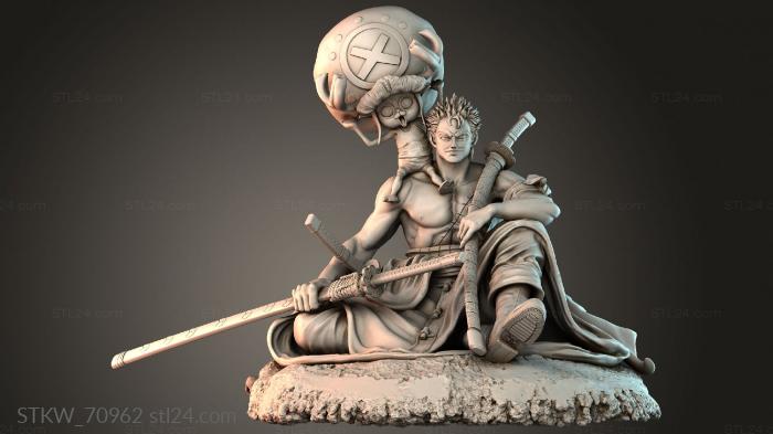 Zoro And Chopper One Piece