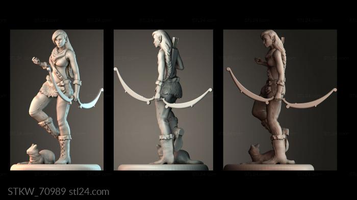 Лесной эльф с котом