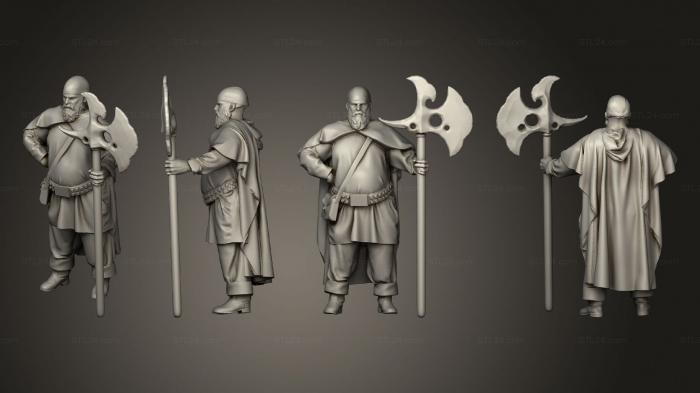 Military figurines (Guard, STKW_7108) 3D models for cnc