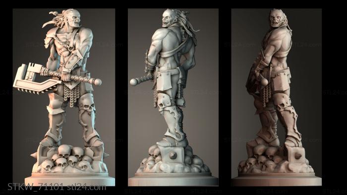 Кровавый воин мародер