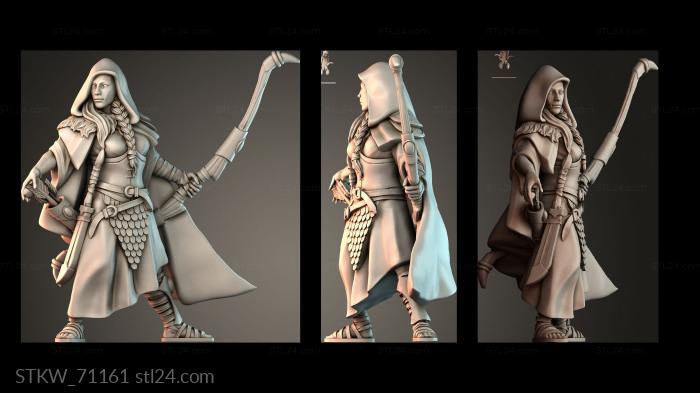 Military figurines (GladeWatcher-01, STKW_71161) 3D models for cnc