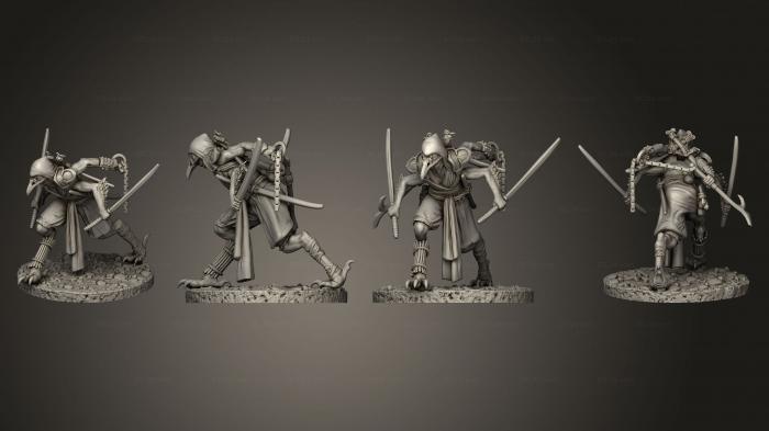 Military figurines (Guardians of Knowledge C, STKW_7135) 3D models for cnc