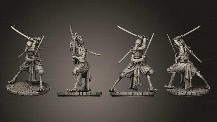 Military figurines (Guardians of Knowledge D, STKW_7136) 3D models for cnc