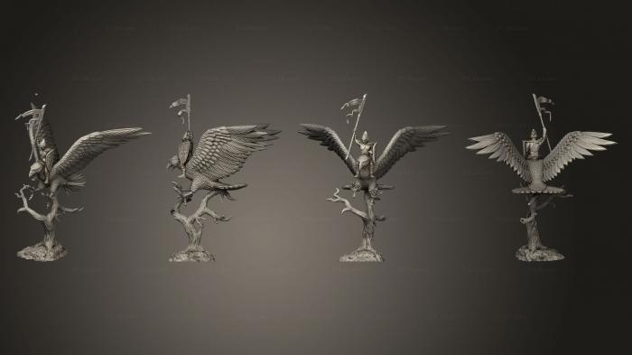 Military figurines (Hawk 01 Bearer 001, STKW_7341) 3D models for cnc