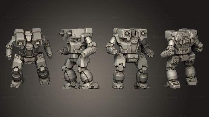 Military figurines (HBK IIC 4, STKW_7348) 3D models for cnc