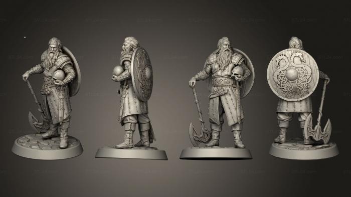 Military figurines (Headsplitter Base 2, STKW_7358) 3D models for cnc
