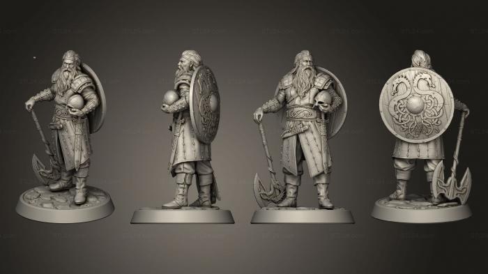 Military figurines (Headsplitter, STKW_7360) 3D models for cnc