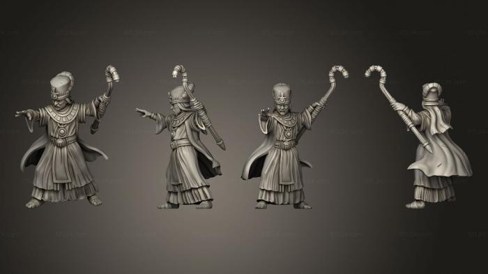 Military figurines (HIGH PRIEST, STKW_7486) 3D models for cnc